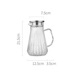 Glass Water Jug Cold