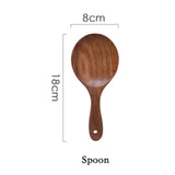 Teak Tableware Spoon