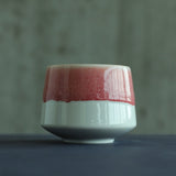 colorful ceramic tea cup